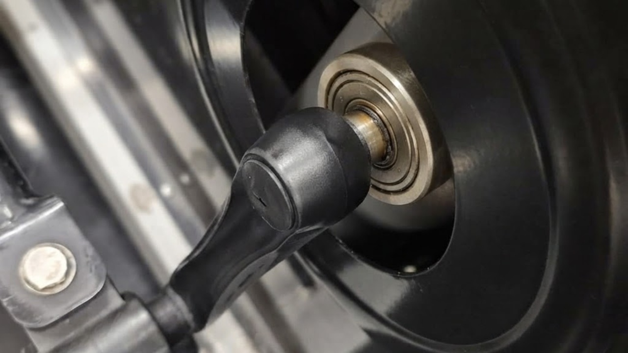Limpieza y lubricación de piezas - después