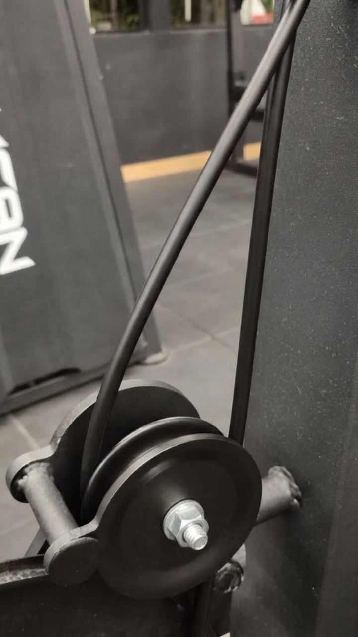 Cambio de cable roto de polea - después